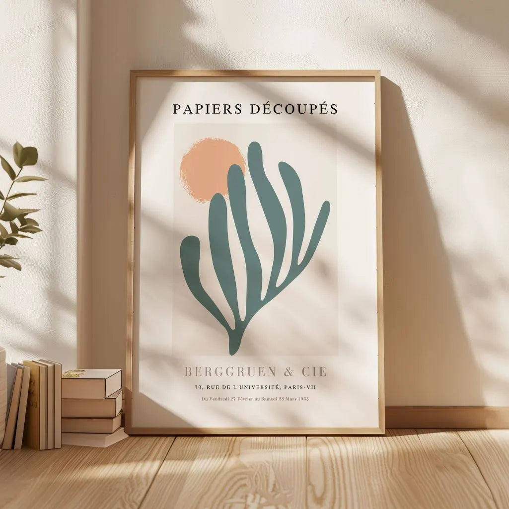 Matisse Grüner Zweig Sonne Poster