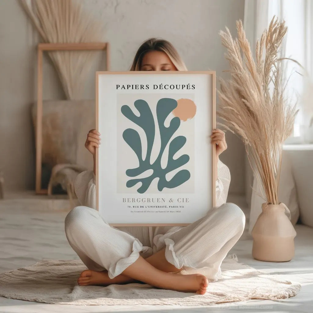 Matisse Salbeigrün Botanisch Poster