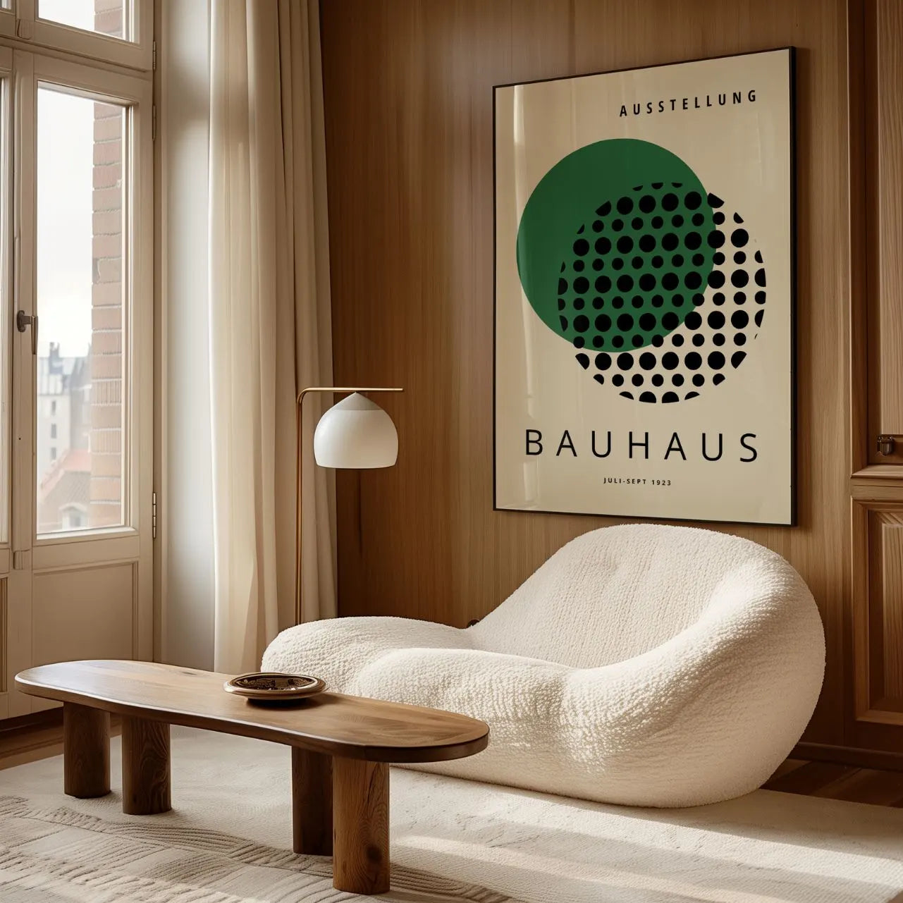 Bauhaus Punkte Ordnung Poster