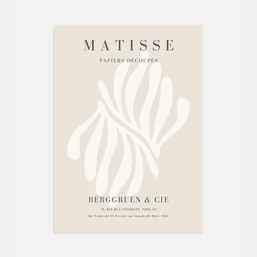 Matisse Beige Leichtheit Poster