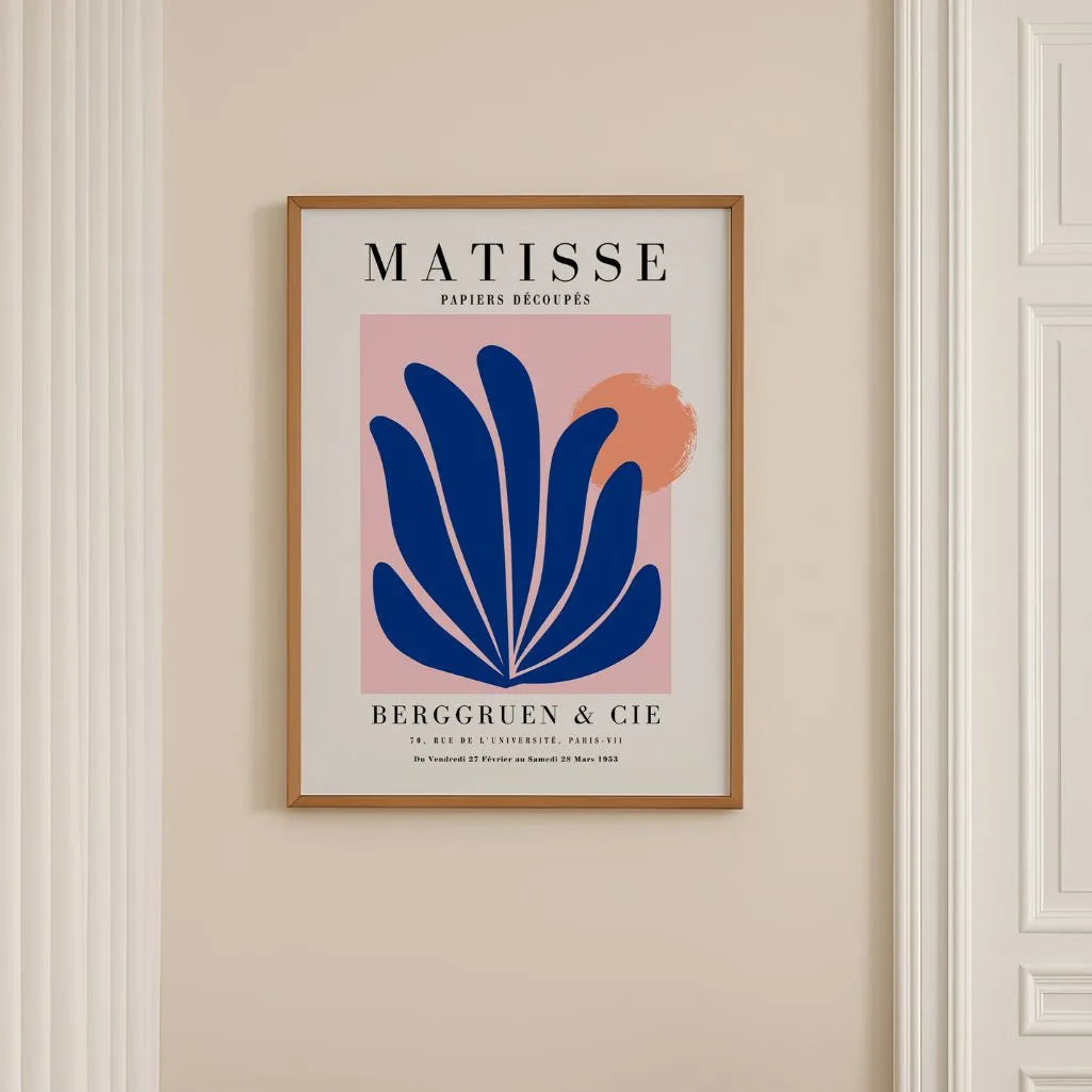 Matisse Blau Rosa Poster