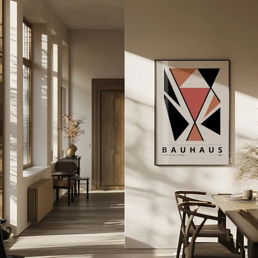 Bauhaus Terra Kontrast Poster