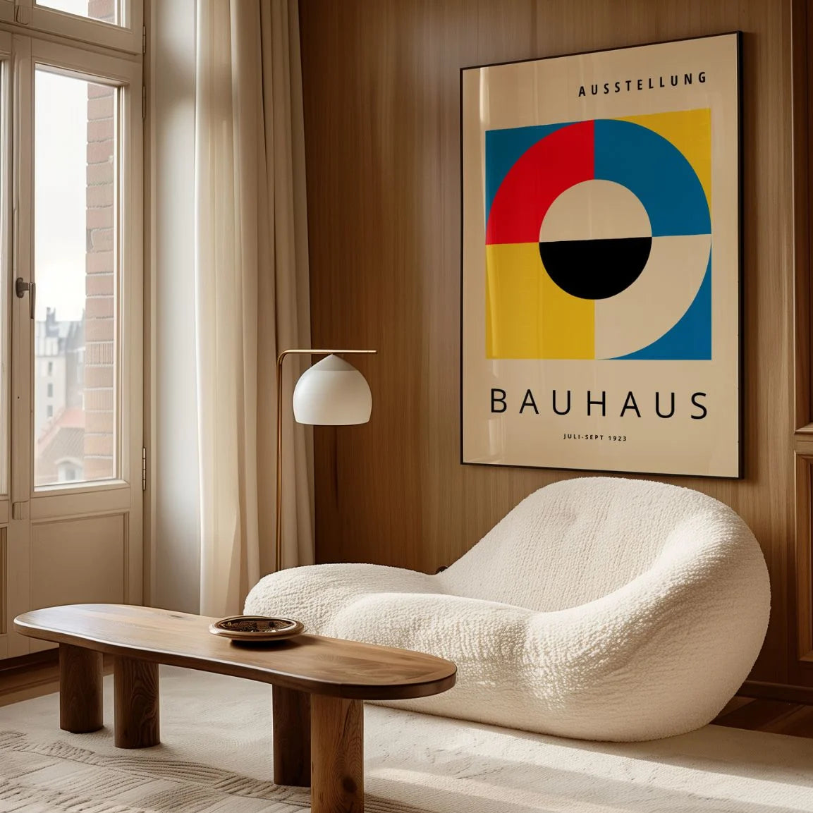 Bauhaus Zentraler Kreis Poster