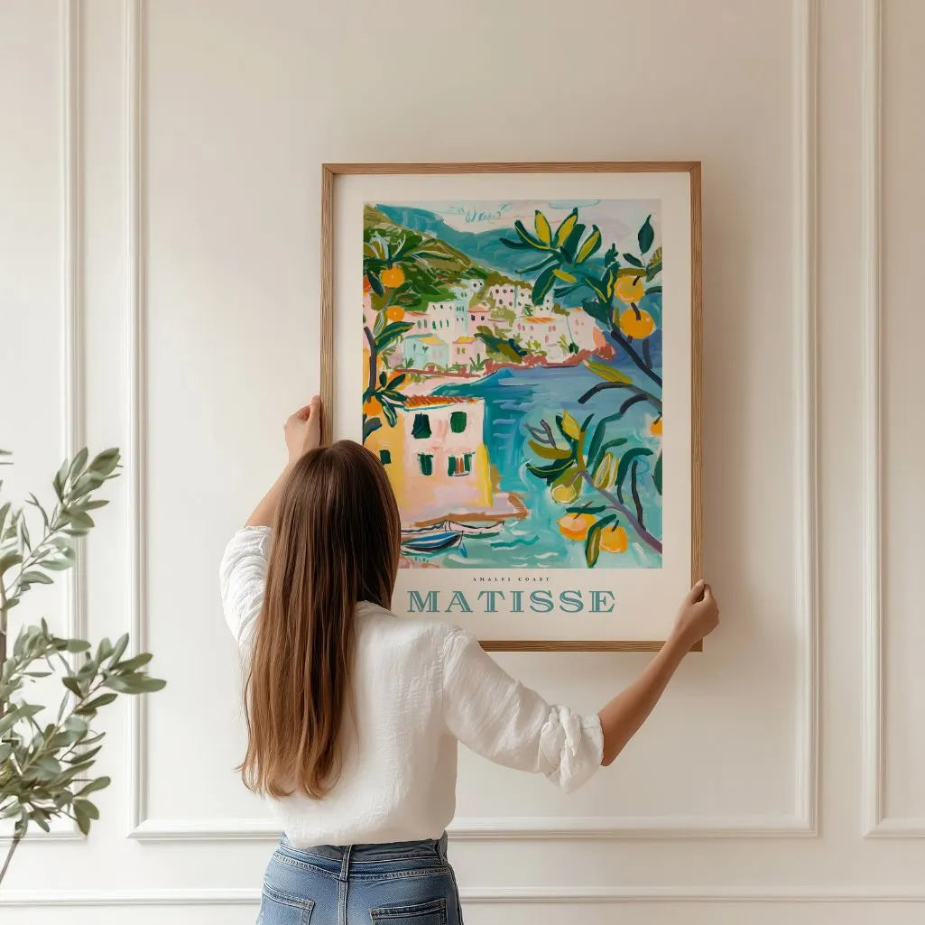 Matisse Riviera Türkis Poster