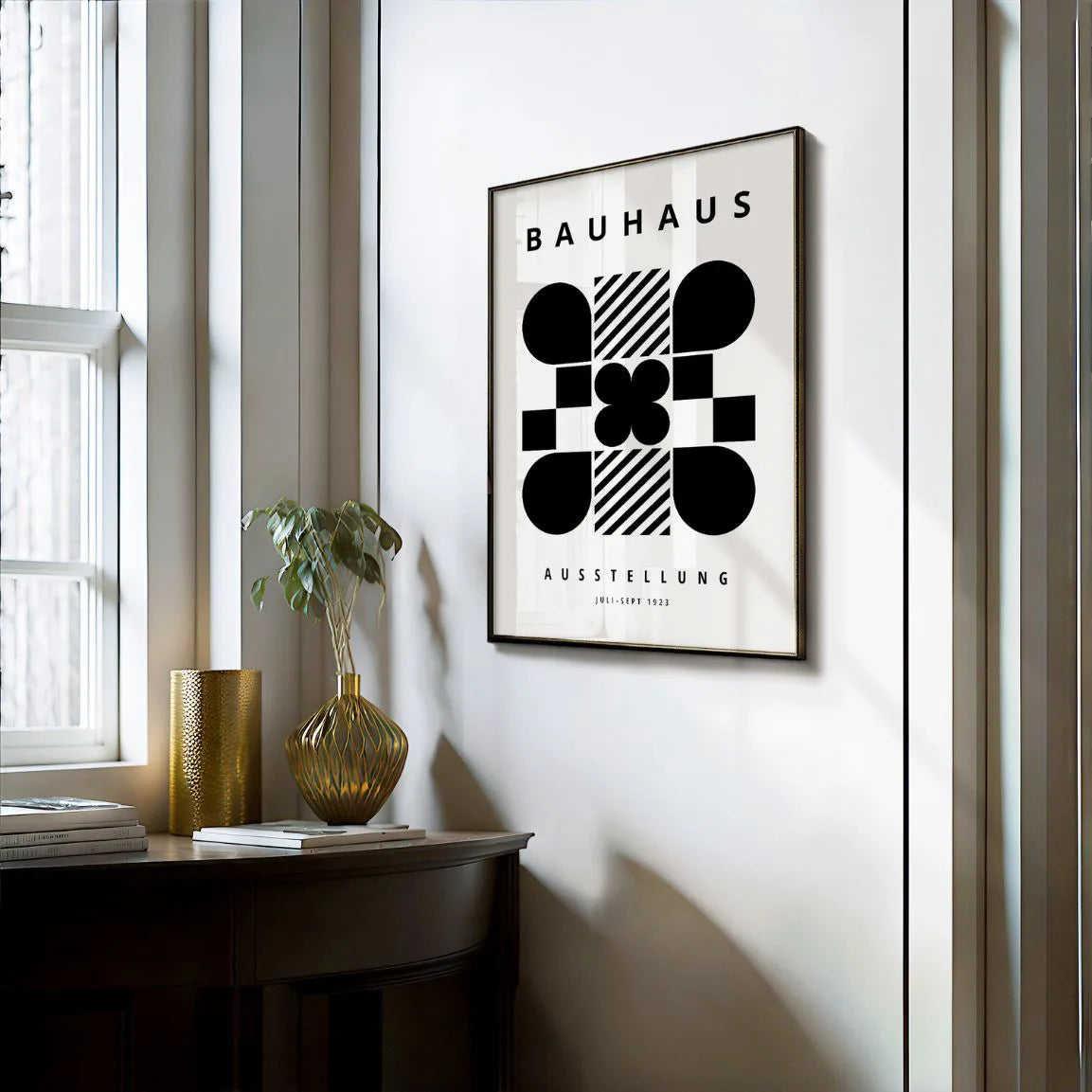 Bauhaus-Figurenspiel-Poster