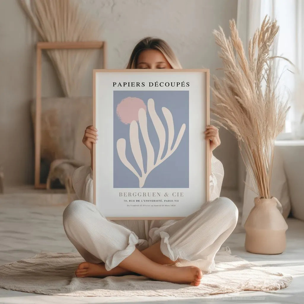 Matisse Hellblau Ruhe Poster