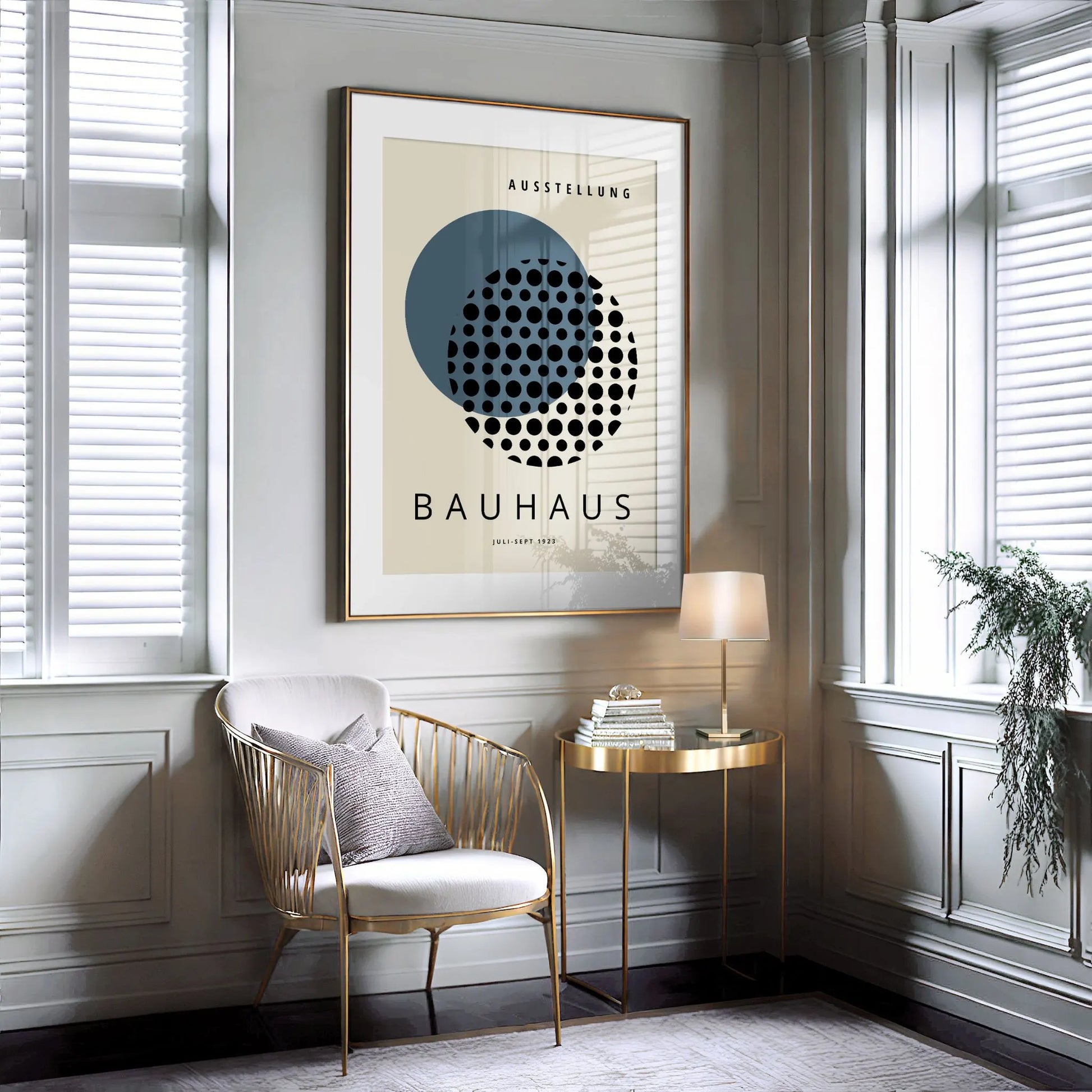 Bauhaus Marine Ruhe Poster