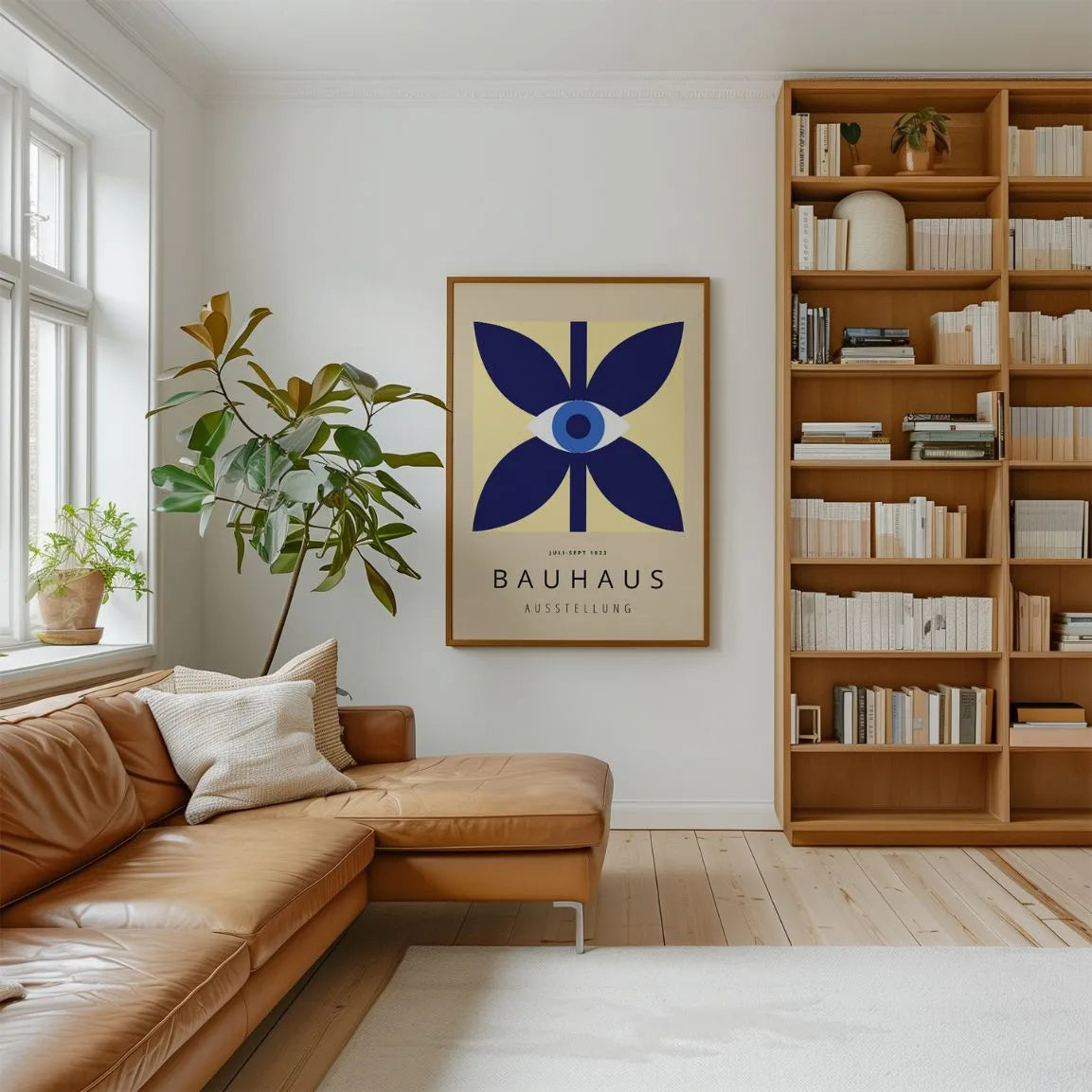 Bauhaus Blaues Auge Poster