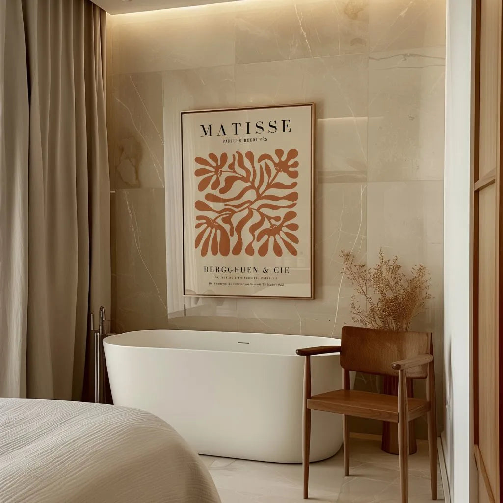 Matisse Terrakotta Botanisch Poster