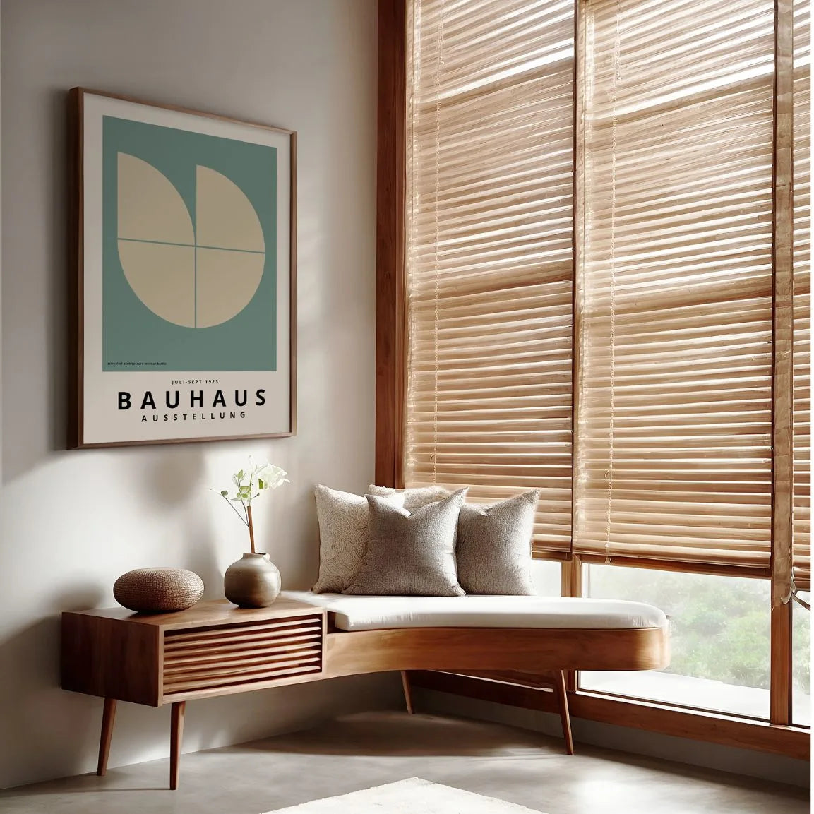 Bauhaus Hellgrün Poster
