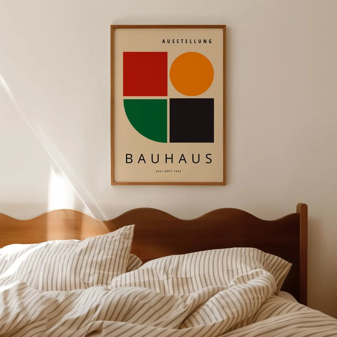Bauhaus Grün Balance Poster