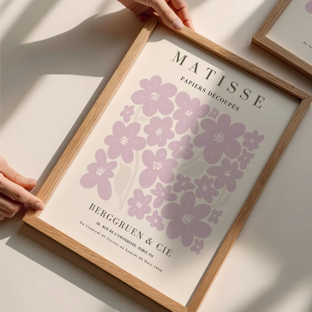 Matisse Flieder Sanft Poster