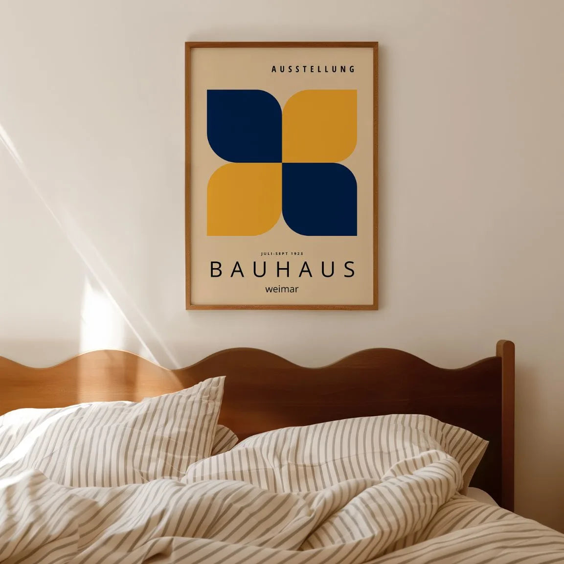Bauhaus Gelb Harmonie Poster 