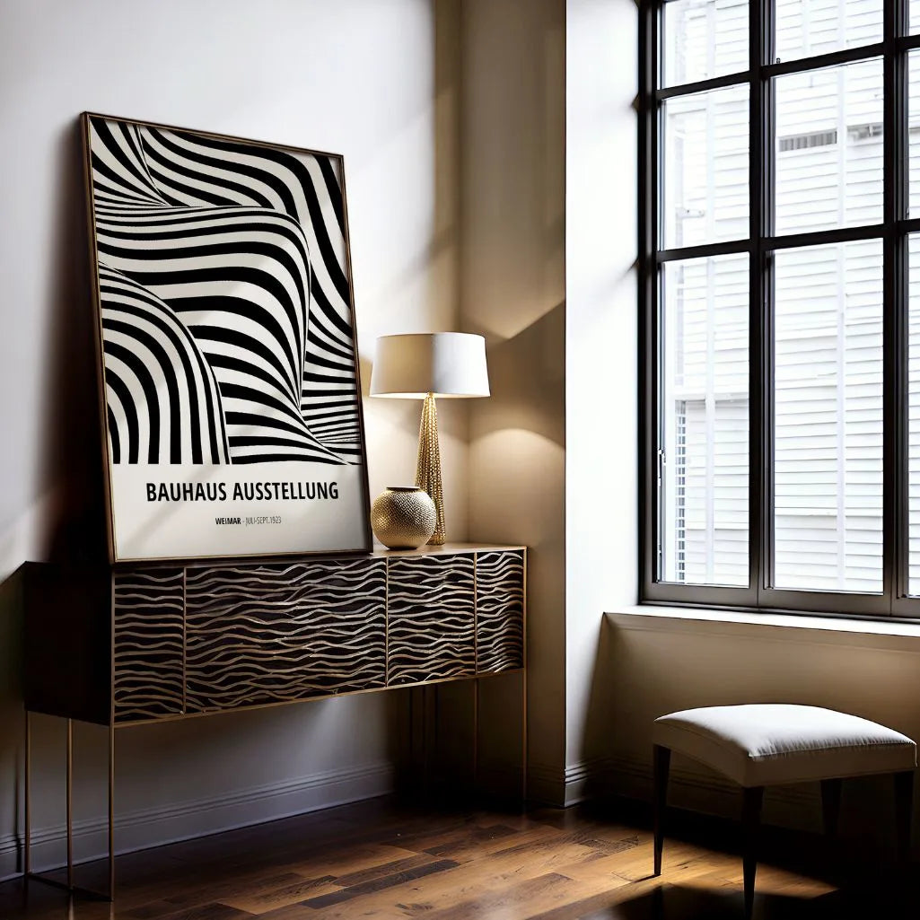 Bauhaus Raumtiefe Poster