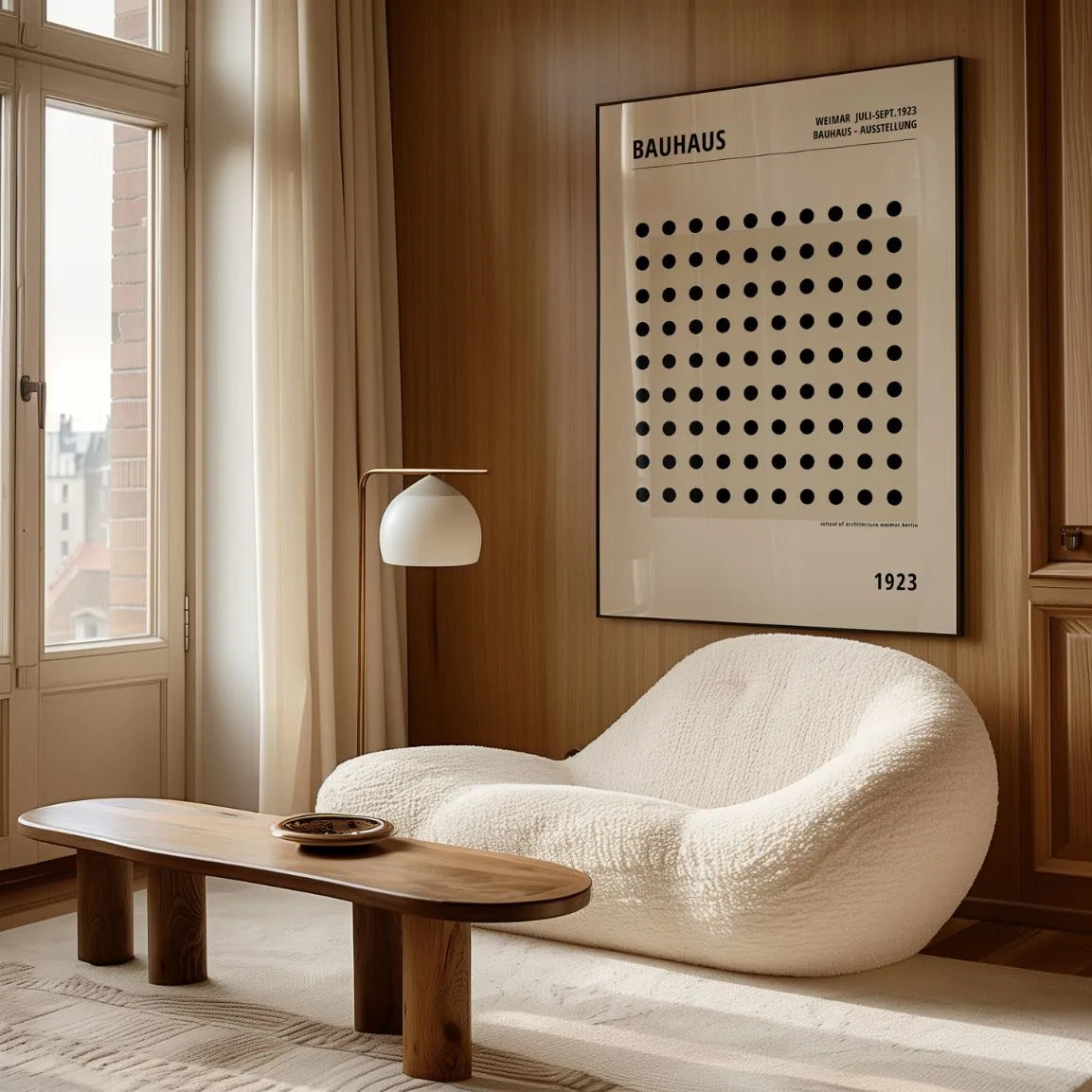 Bauhaus Balancepunkte Poster