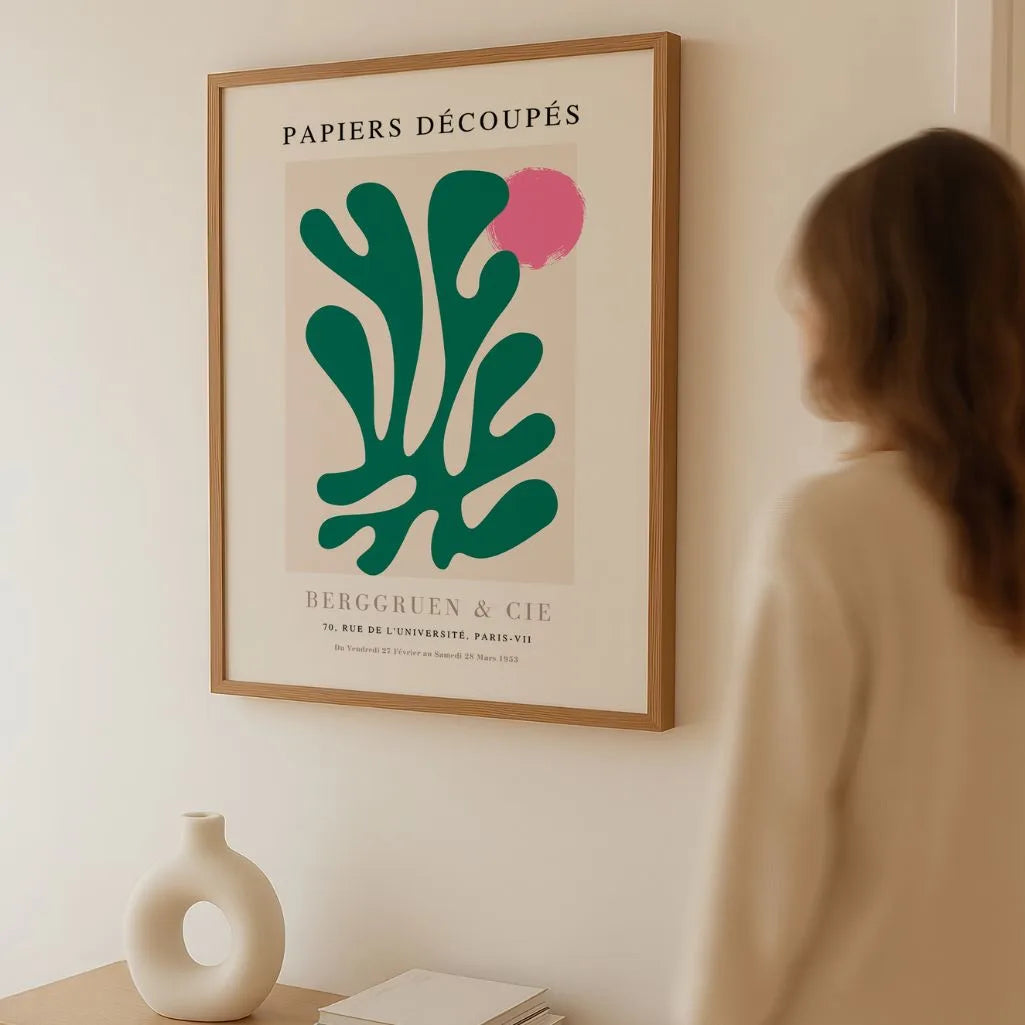 Matisse Grün Botanisch Poster