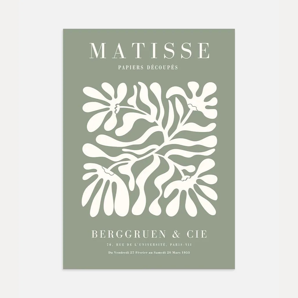 Matisse Salbeigrün Ruhe Poster