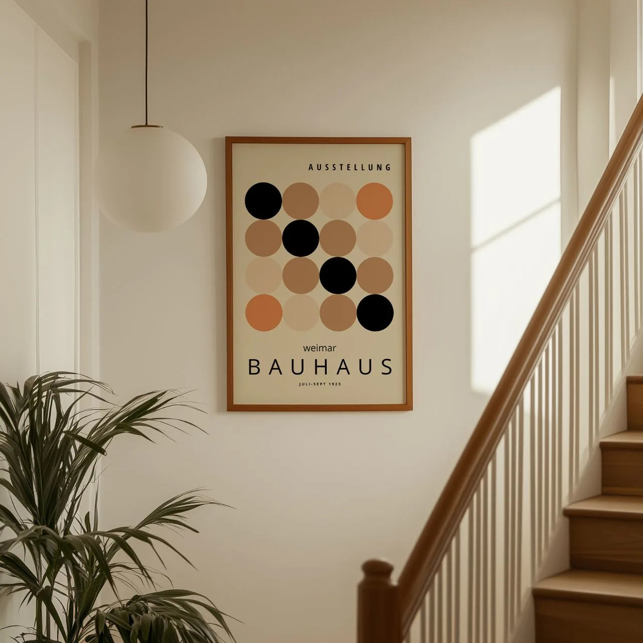 Bauhaus Beige Ruhe Poster