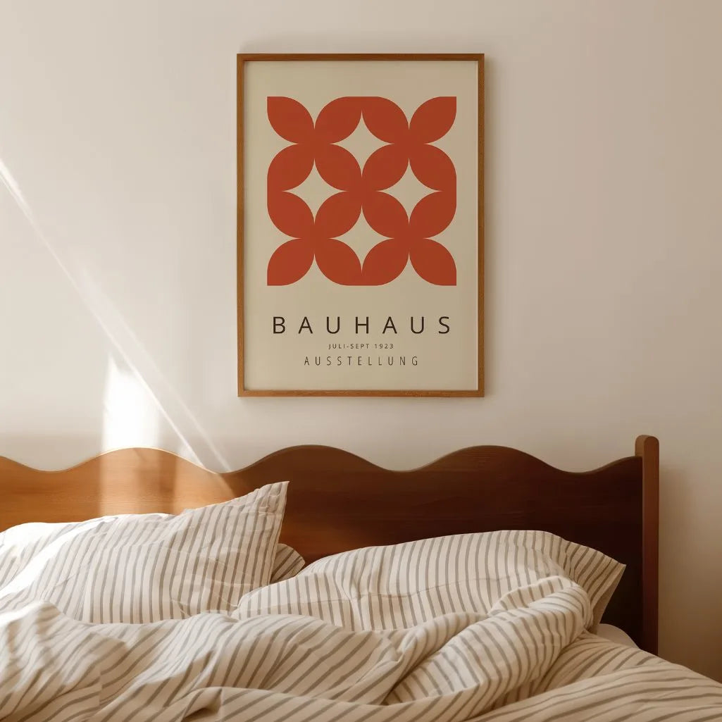 Bauhaus Ziegelton Poster