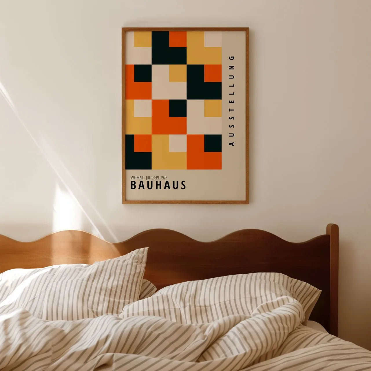Bauhaus Farb-Mosaik Poster