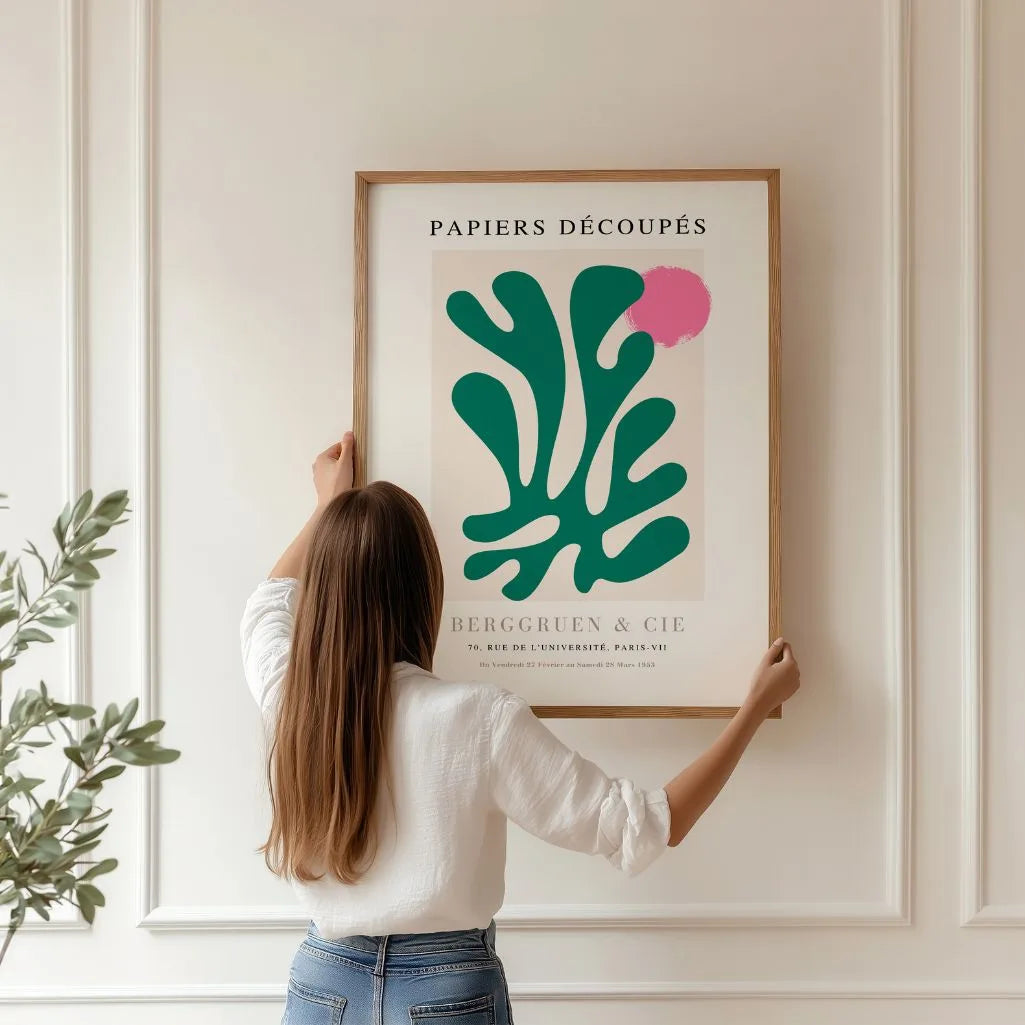 Matisse Grün Botanisch Poster