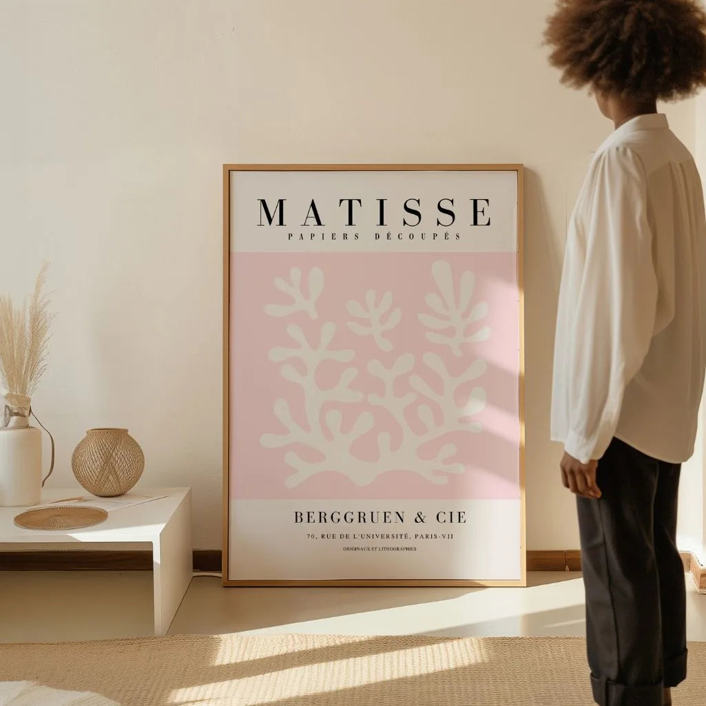Matisse Puderrosa Sanft Poster