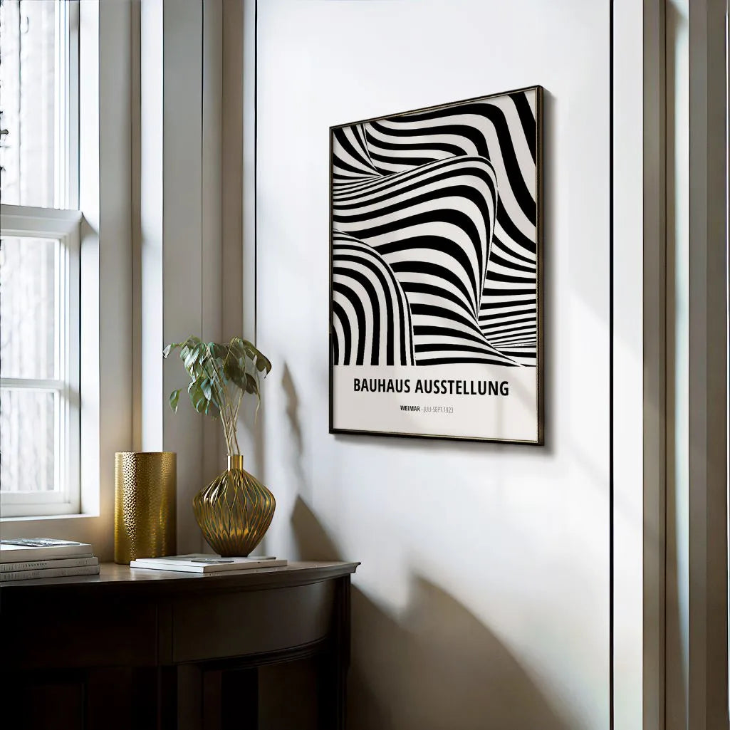 Bauhaus Raumtiefe Poster