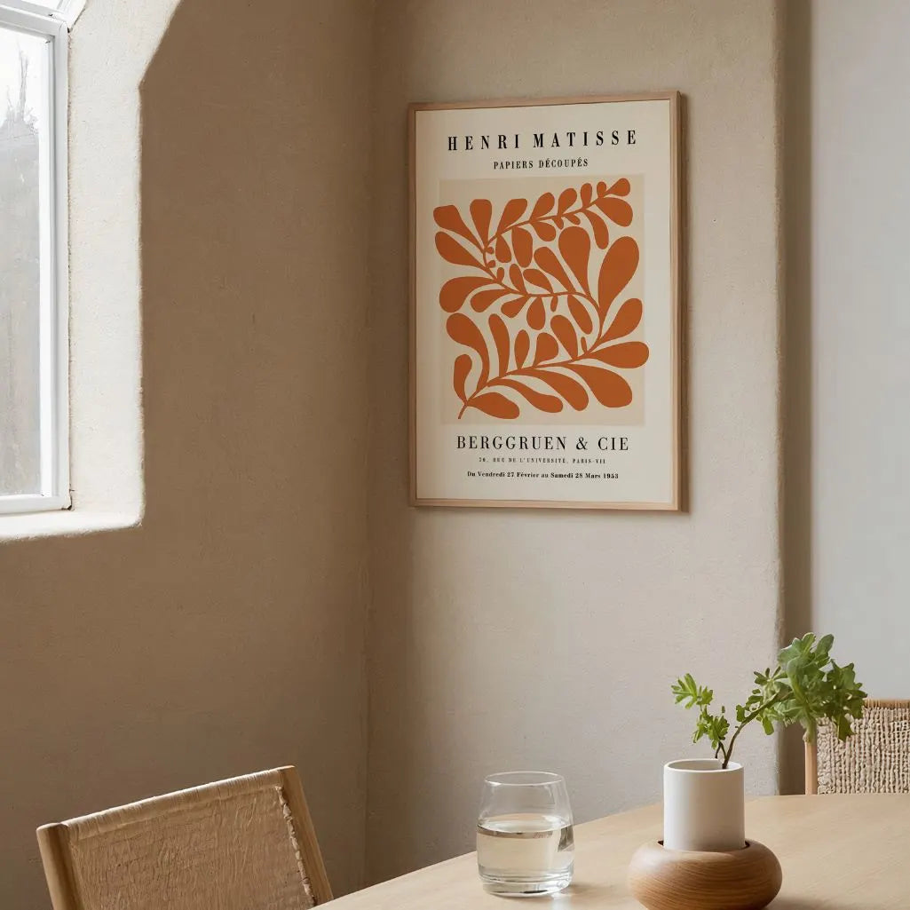 Matisse Terrakotta Harmonie Poster