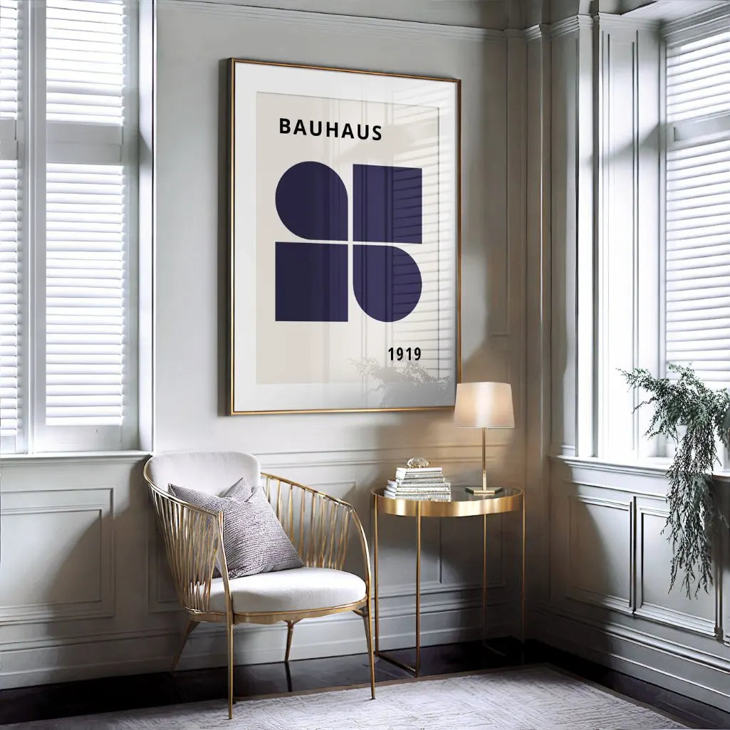 Bauhaus 1919 Klassik Poster