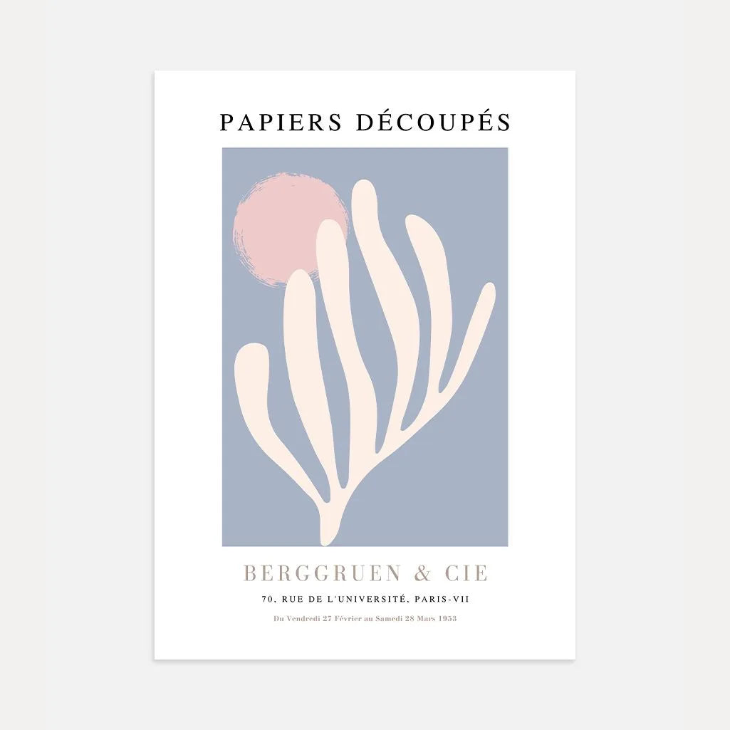 Matisse Hellblau Ruhe Poster