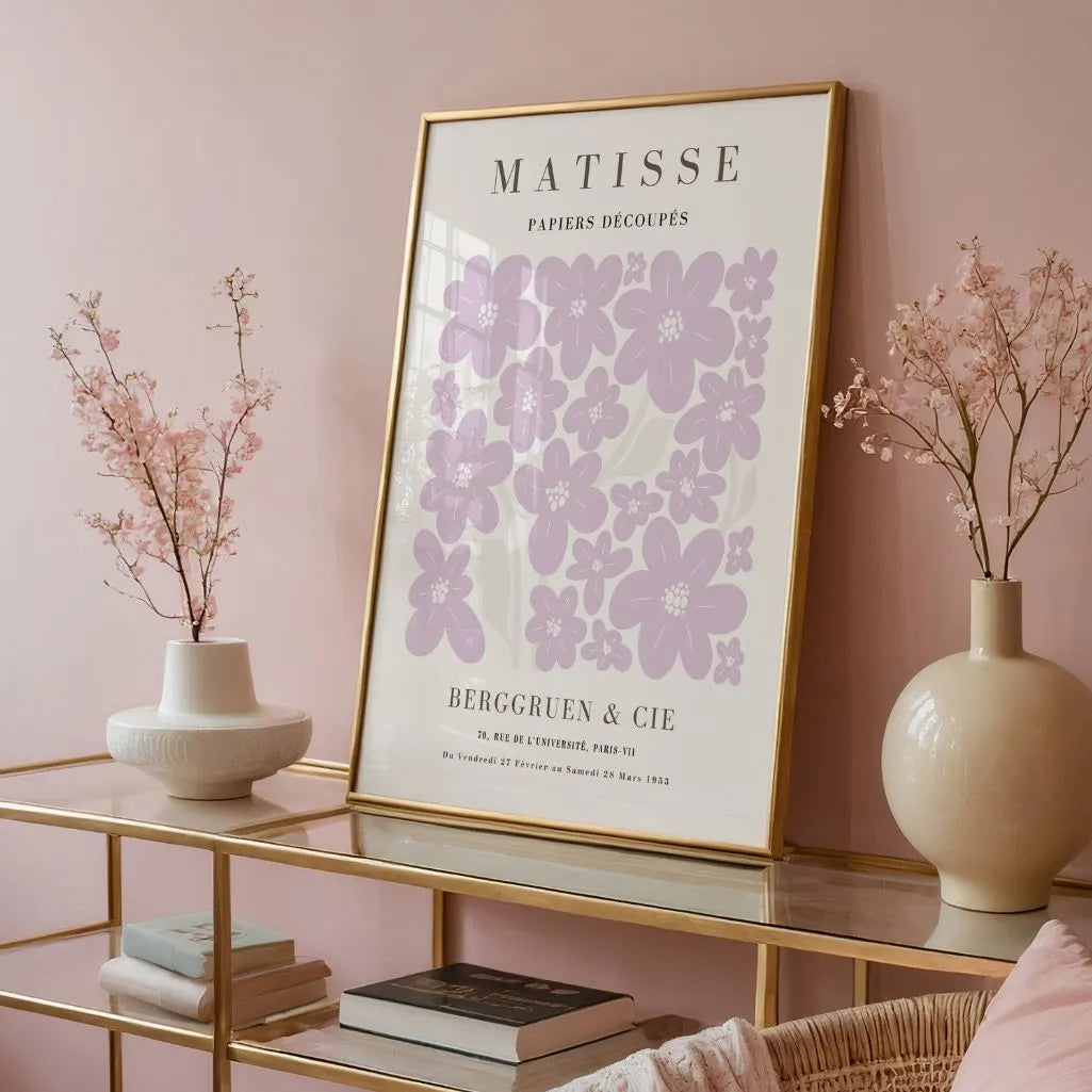 Matisse Flieder Sanft Poster
