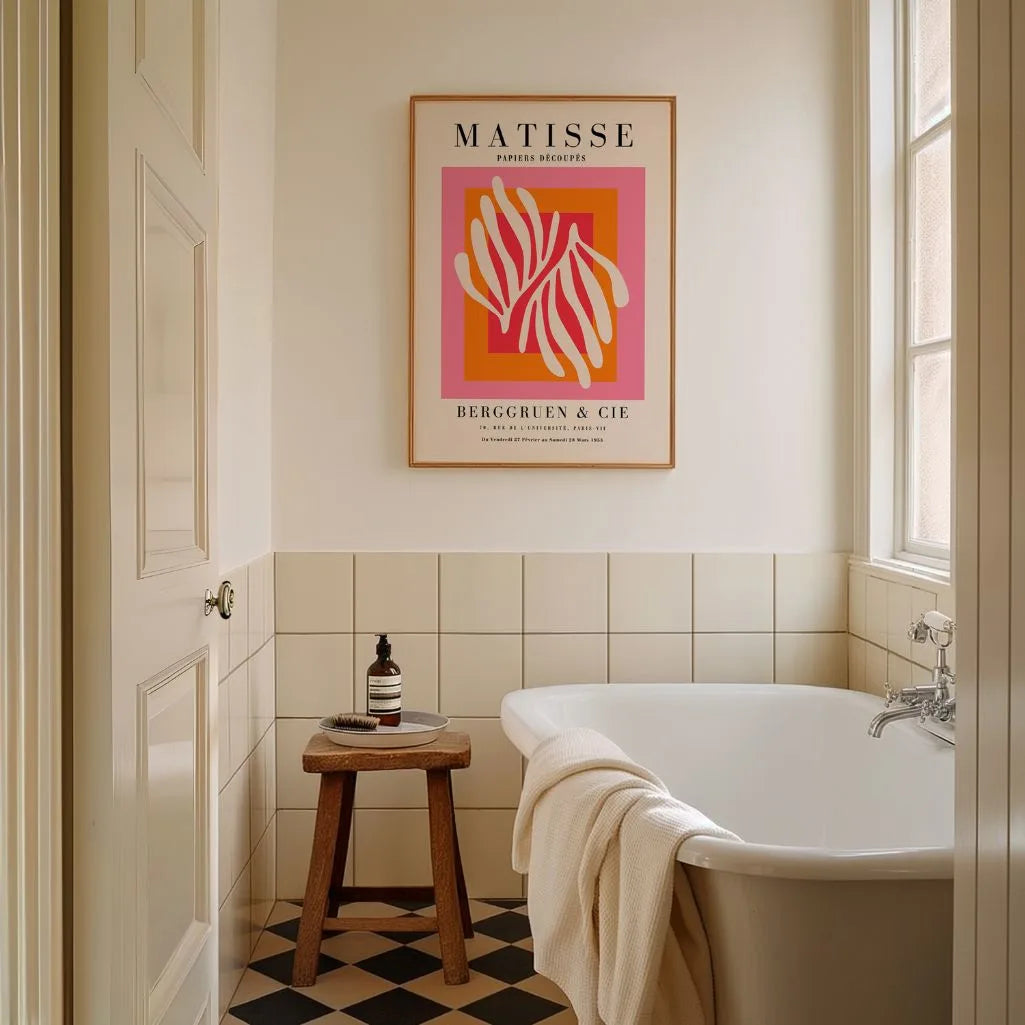 Matisse Korallenwarm Poster