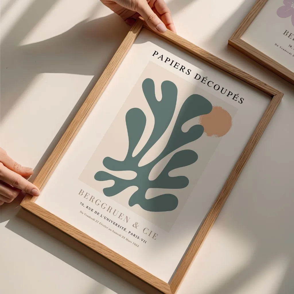 Matisse Salbeigrün Botanisch Poster