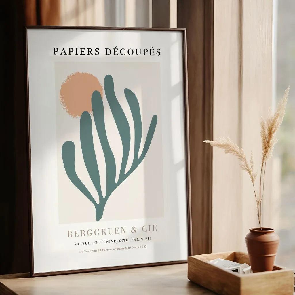 Matisse Grüner Zweig Sonne Poster