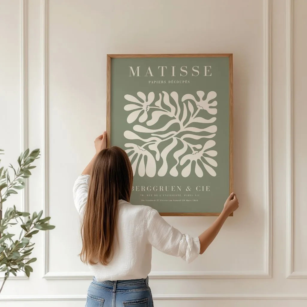 Matisse Salbeigrün Ruhe Poster