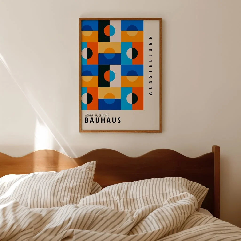 Bauhaus Farbspiel Poster