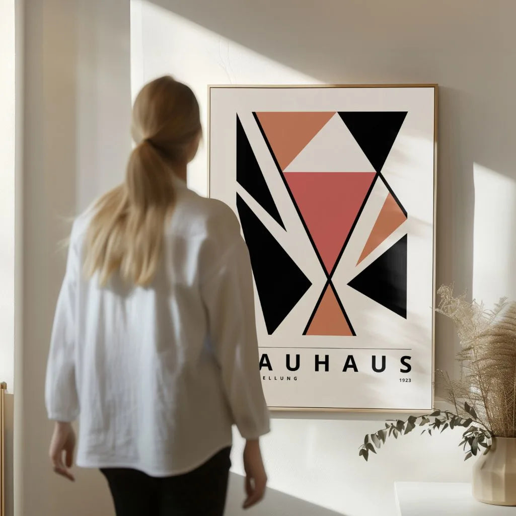 Bauhaus Terra Kontrast Poster