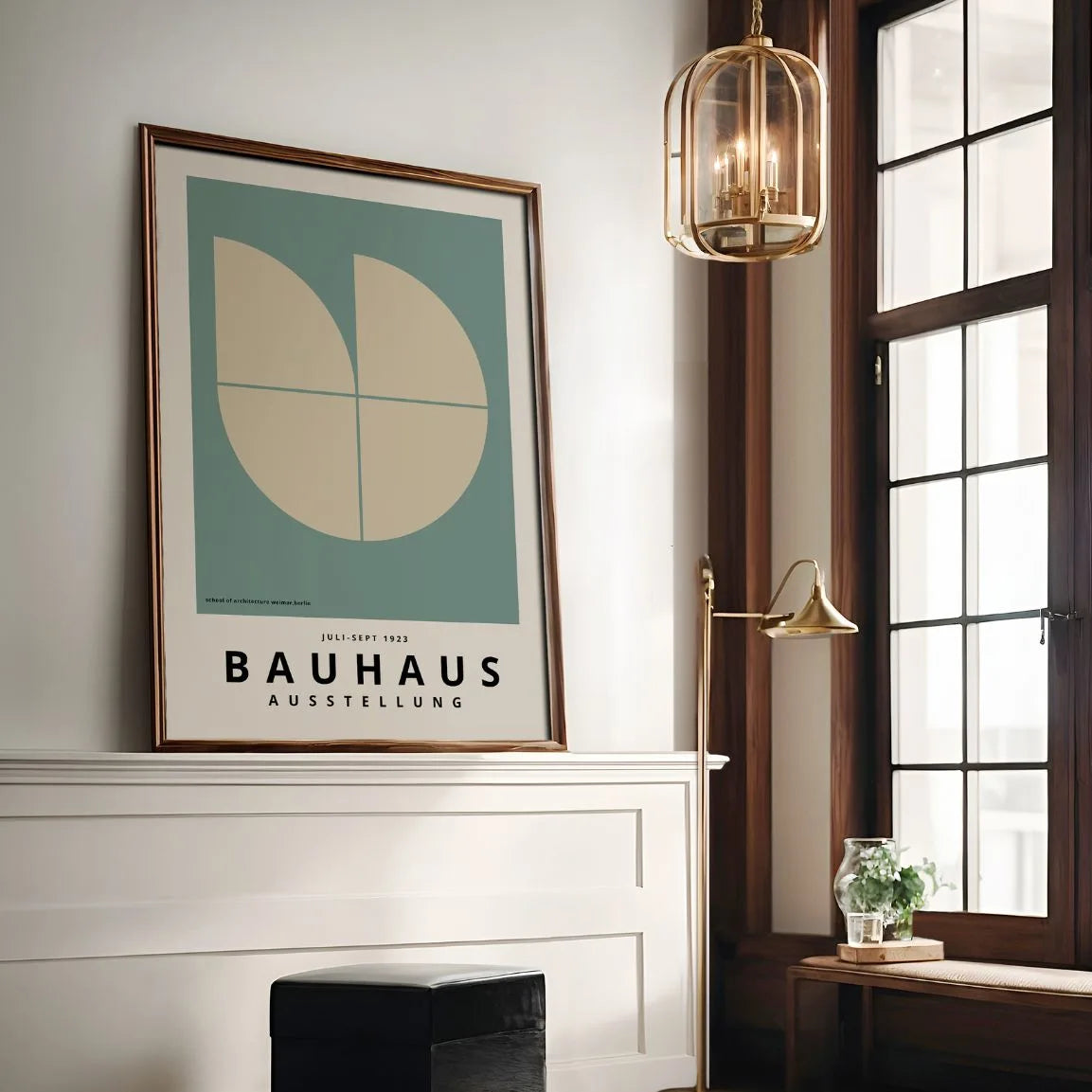 Bauhaus Hellgrün Poster