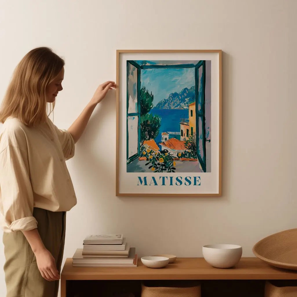 Matisse Amalfi Fenster Poster