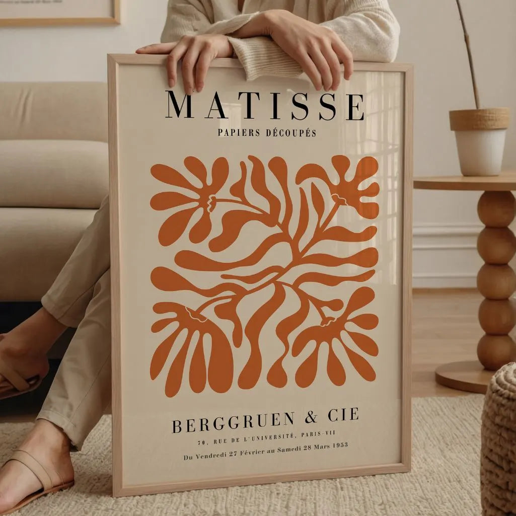 Matisse Terrakotta Botanisch Poster