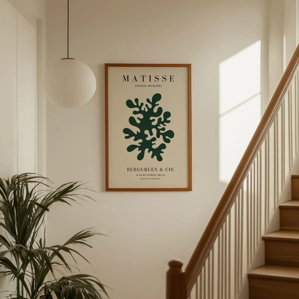 Matisse Tiefgrün Harmonie Poster