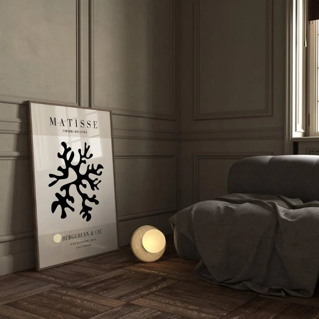 Matisse Schwarzes Korallenriff Poster