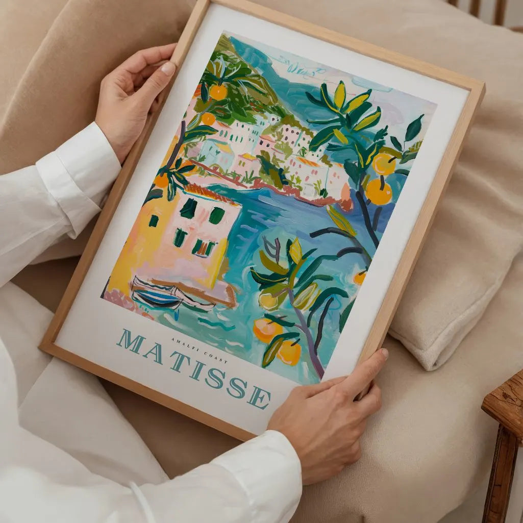 Matisse Riviera Türkis Poster