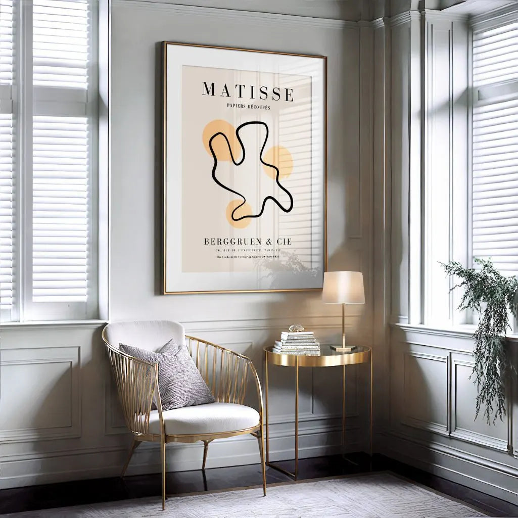 Matisse Abstrakte Linie Poster