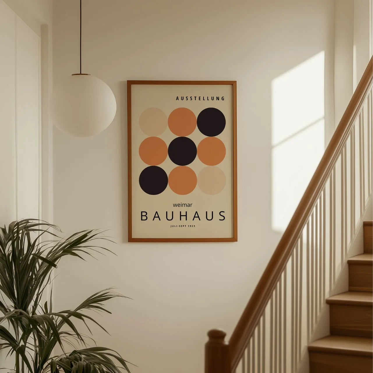 Bauhaus Kreis Harmonie Poster