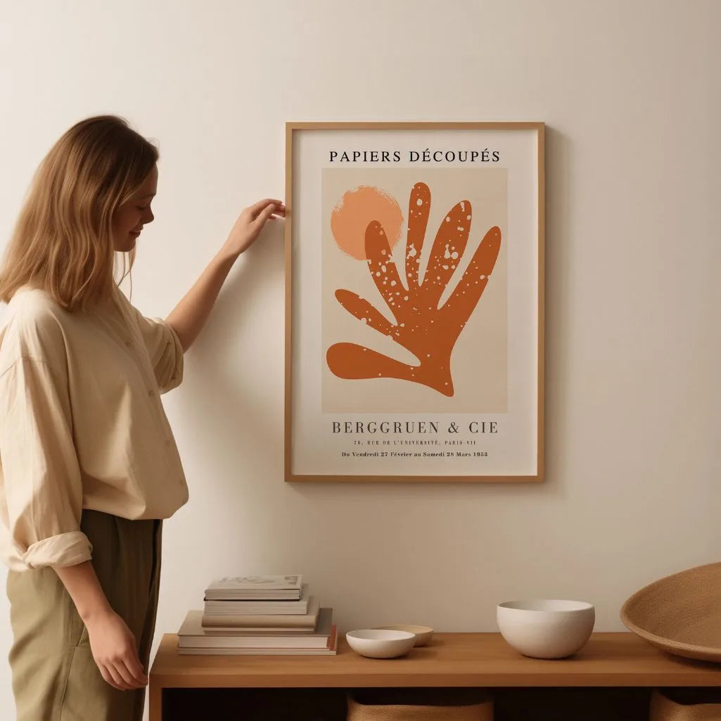 Matisse Terrakotta Freude Poster