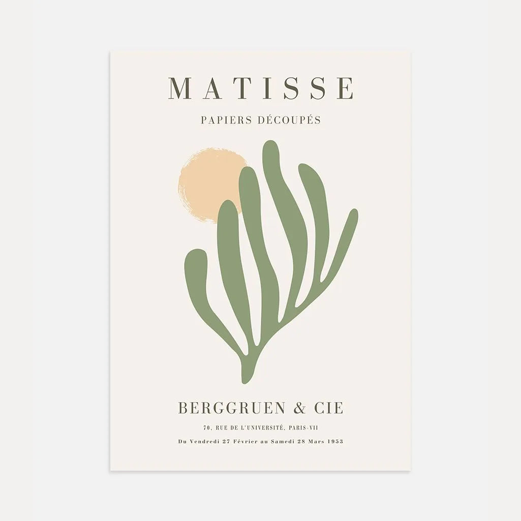 Henri Matisse Naturrhythmus Poster