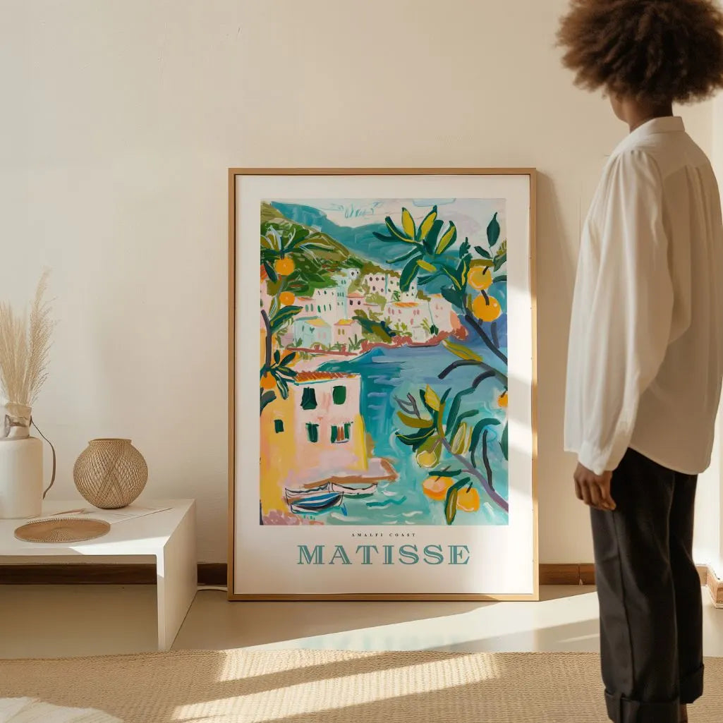 Matisse Riviera Türkis Poster