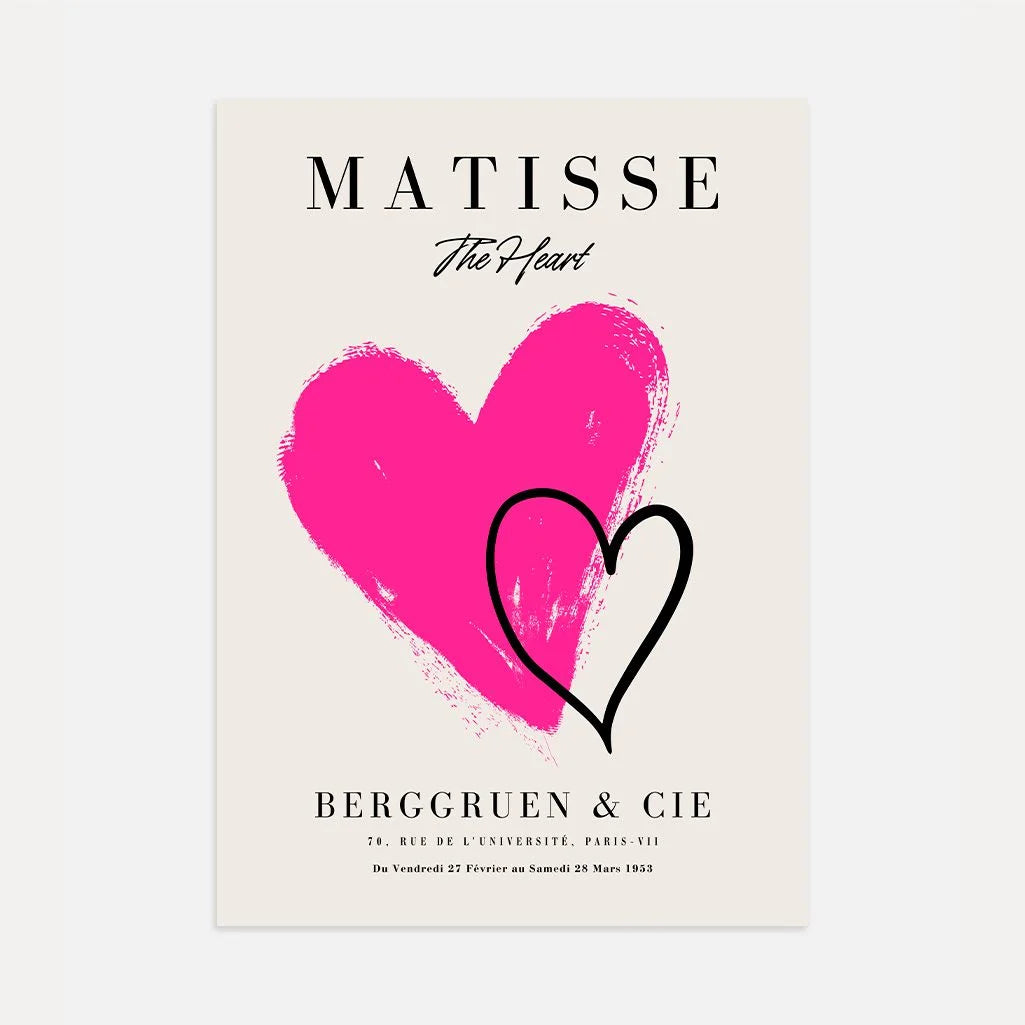 Henri Matisse Das Herz Poster