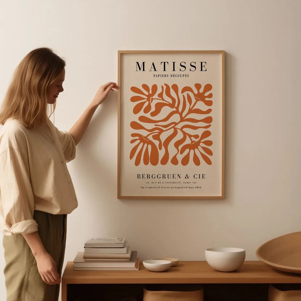 Matisse Terrakotta Botanisch Poster